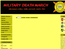 Tablet Screenshot of militarydeathmarch.com